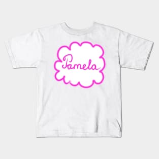 Pamela. Female name. Kids T-Shirt